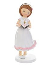 Picture of GIRL HOLY COMMUNION CAKE TOPPER